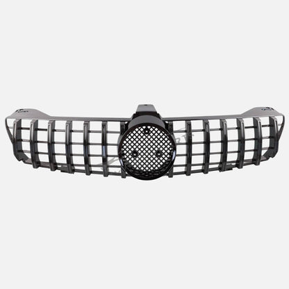 For Mercedes CLS-Class W219 GT Front Grille – Gloss Black Radiator Grill Upgrade (2005–2008)