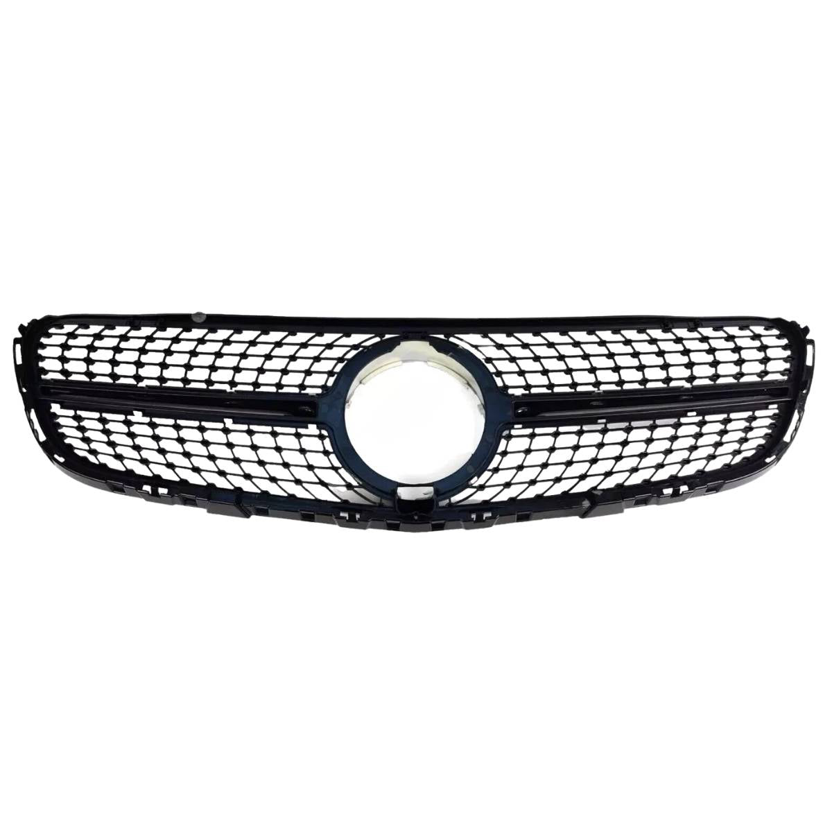 Frontstoßstangengrill für Mercedes 2015–2019 GLC-Klasse X253 GLC300 GLC350 Diamond 