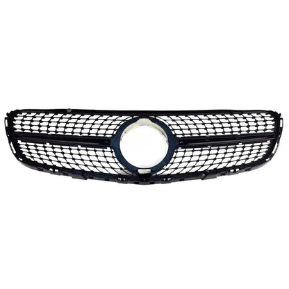 Frontstoßstangengrill für Mercedes 2015–2019 GLC-Klasse X253 GLC300 GLC350 Diamond 