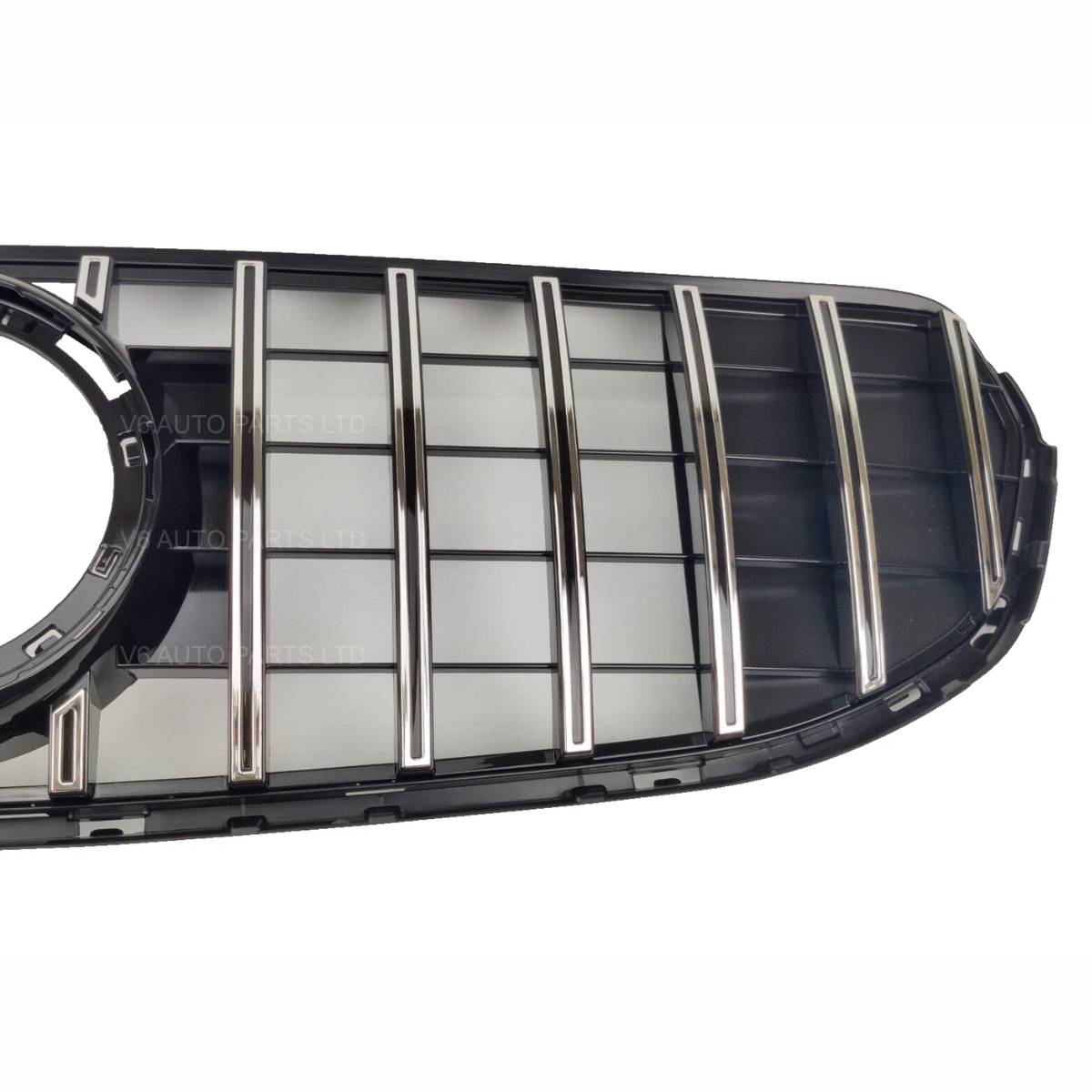 Front Bumper Panamericana Chrome Grille – Fits Mercedes-Benz GLC-Class X253 (GLC 200d, GLC 300 | 2019–2023 Facelift)