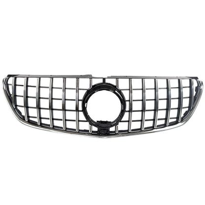 For Mercedes V-Class V250/V260 GT Grille – Black Slats Chrome Panamericana (2015–2023)