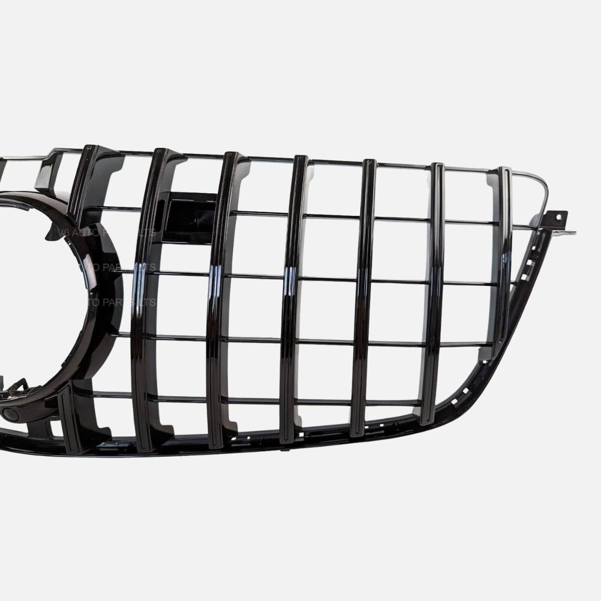 For Mercedes-Benz GL-Class X166 Front Radiator Grille – Panamericana GT Style (GL400, 2013–2016)