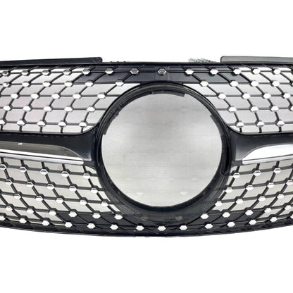 Front Bumper Diamond Black Grille – Fits Mercedes-Benz M-Class W164 (2009–2012 ML320)