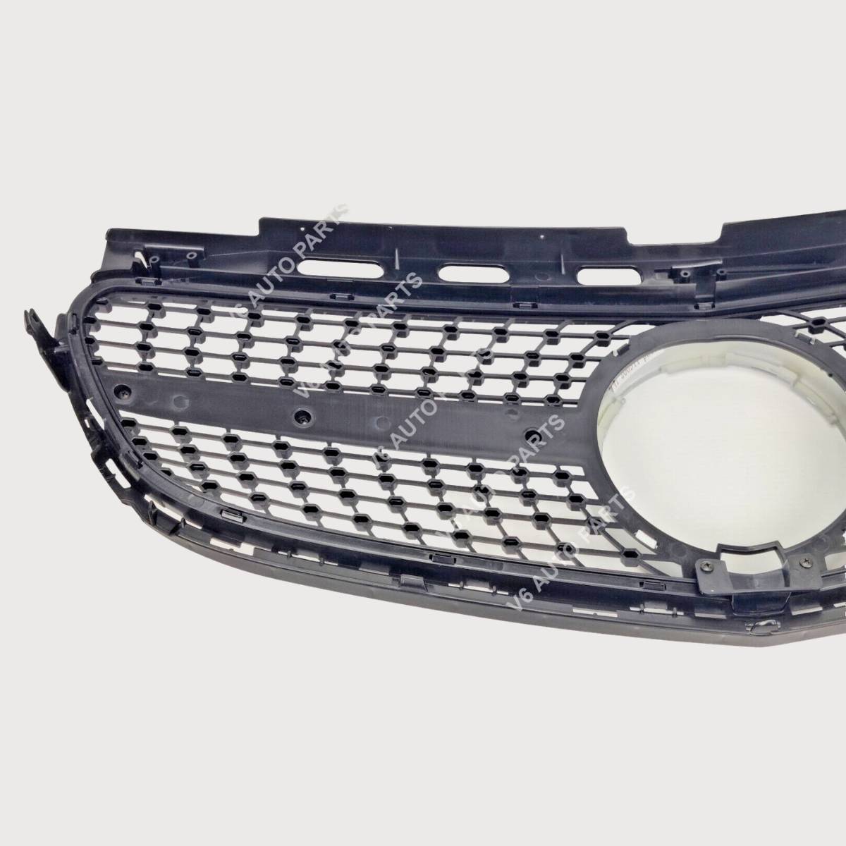 For Mercedes E‑Class W212 Diamond Front Grille – AMG Facelift E250 (2013–2016)