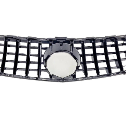 Mercedes-Benz C-Class C205 GT Panamericana Front Radiator Grille (2015–2018, Chrome, No Camera Hole)
