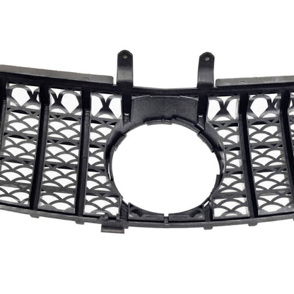 For Mercedes M-Class W164 GT Front Grille Gloss Black (ML320/ML350, 2005–2008 Pre-Facelift)