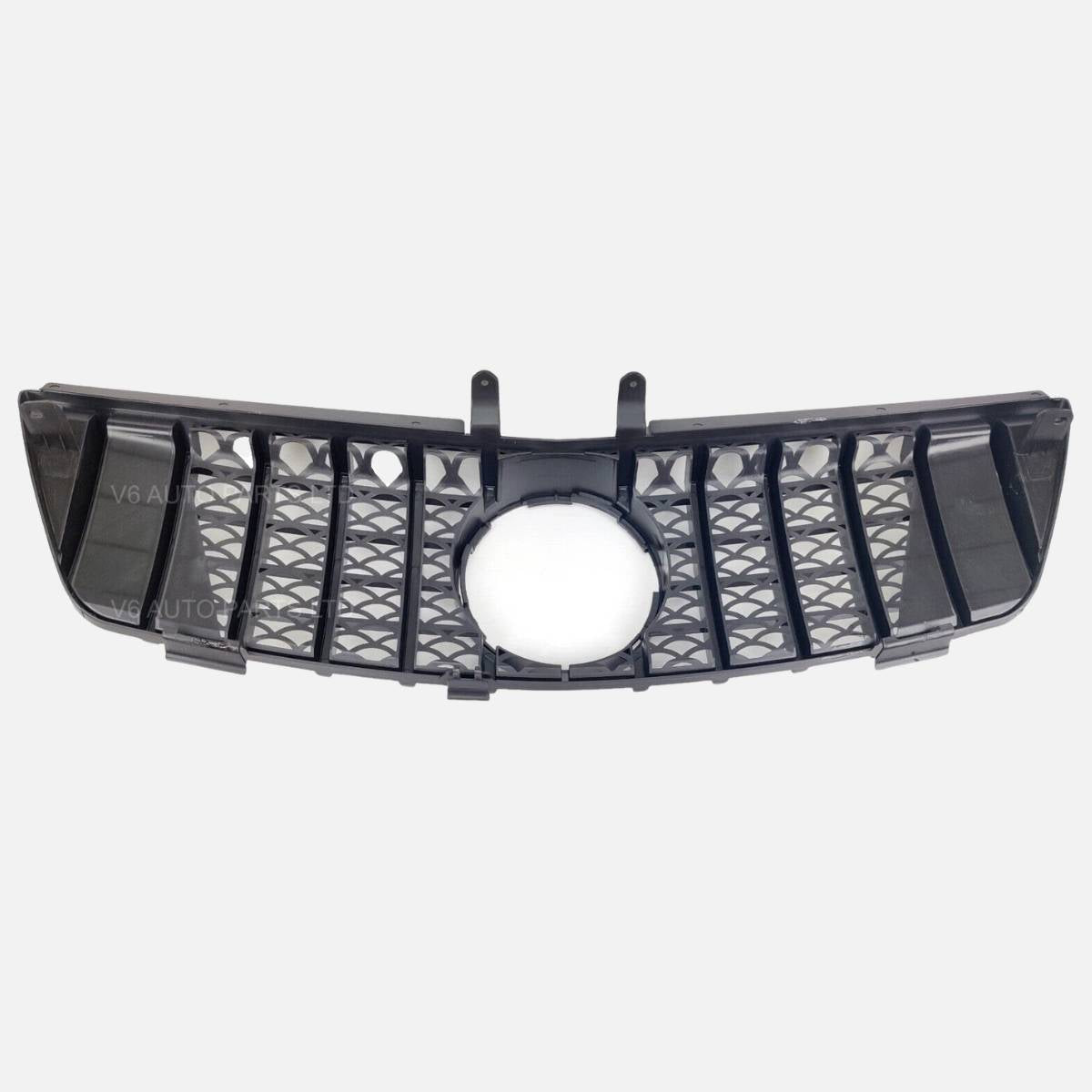For Mercedes W164 ML-Class Front Bumper Chrome Sport Grille (2005–2008, ML550)