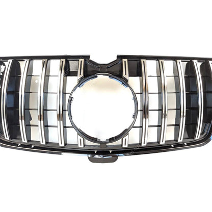 For Mercedes-Benz GL-Class X164 GT Front Bumper Chrome Grille (2009–2013 GL320 GL350 GL450 GL500)