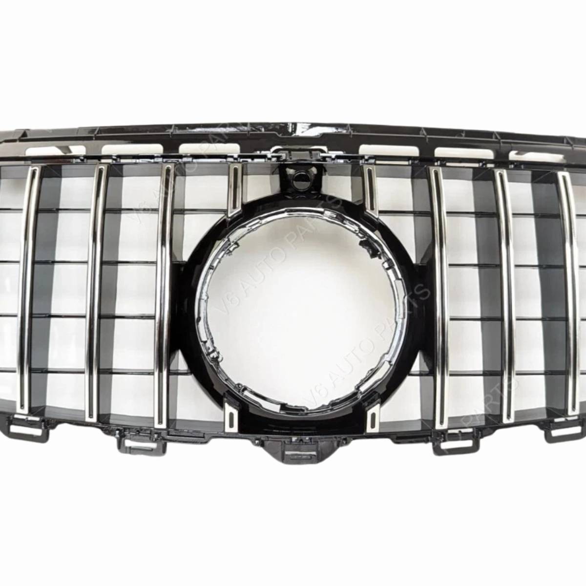 For  Mercedes-Benz E-Class A238 Front Bumper GT Panamericana Chrome Grille (2016–2021 | E250, E300, E400 | Avantgarde, Sport, AMG-Line)