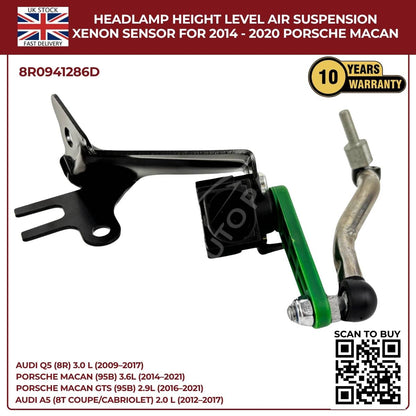 Front Right Suspension Height Level Sensor for Audi Q5 8R 8RB (2008–2017) SUV – OEM Replacement