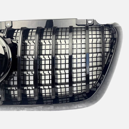 For Mercedes-Benz Sprinter W907 Panamericana Gloss Black Front Bumper Grille 2018–2025 – Cab & Van