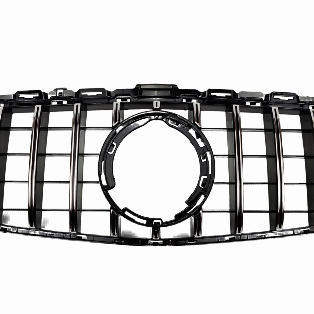 Front Radiator Panamericana Chrome Grille – Mercedes C‑Class A205 C300 C180d C43 GTR (2018–2020)
