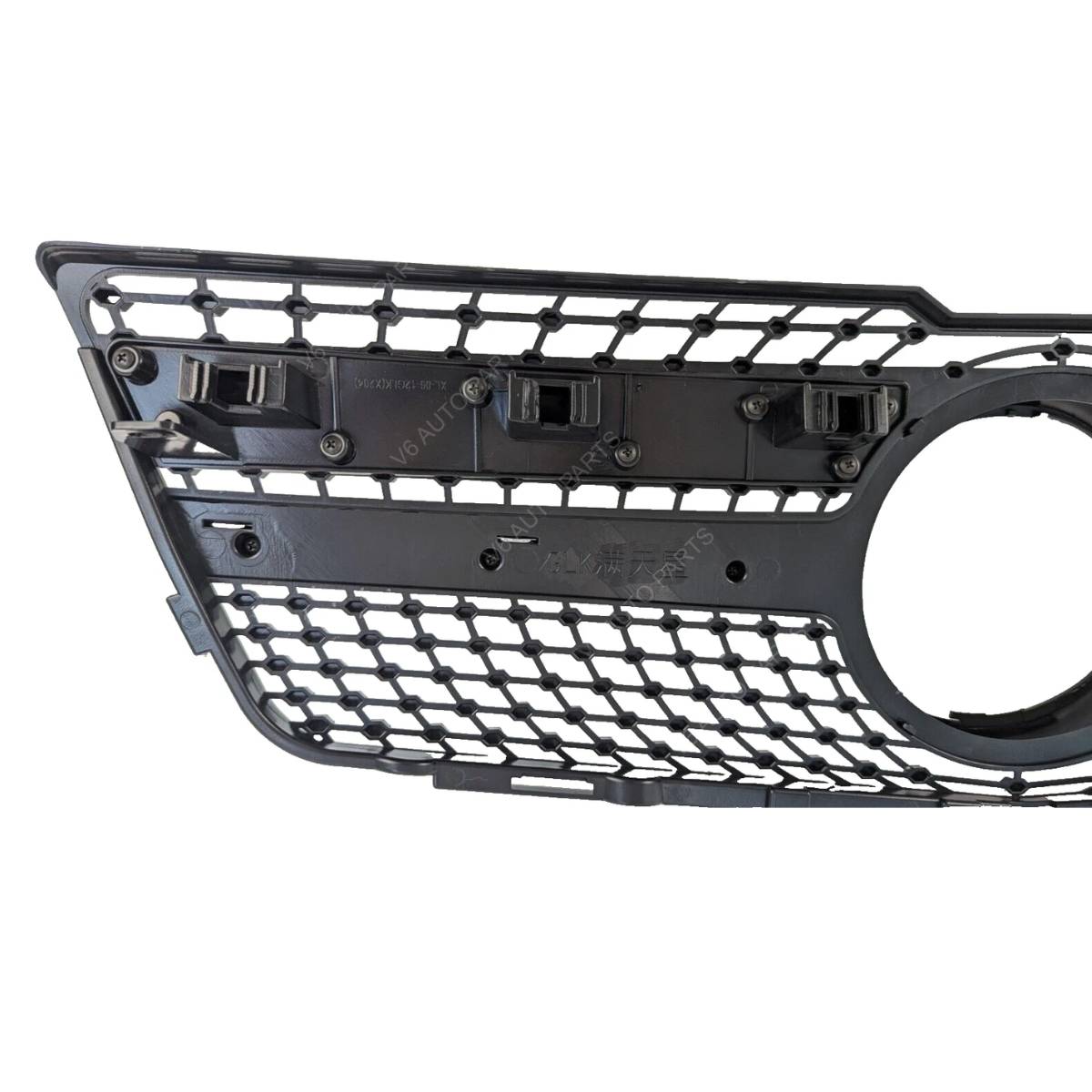 Schwarzer Frontstoßstangengrill für Mercedes Benz GLK-Klasse 2008–2012 X204 PreFacelift Sport