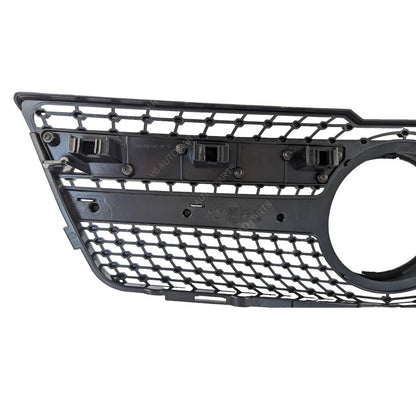 Schwarzer Frontstoßstangengrill für Mercedes Benz GLK-Klasse 2008–2012 X204 PreFacelift Sport