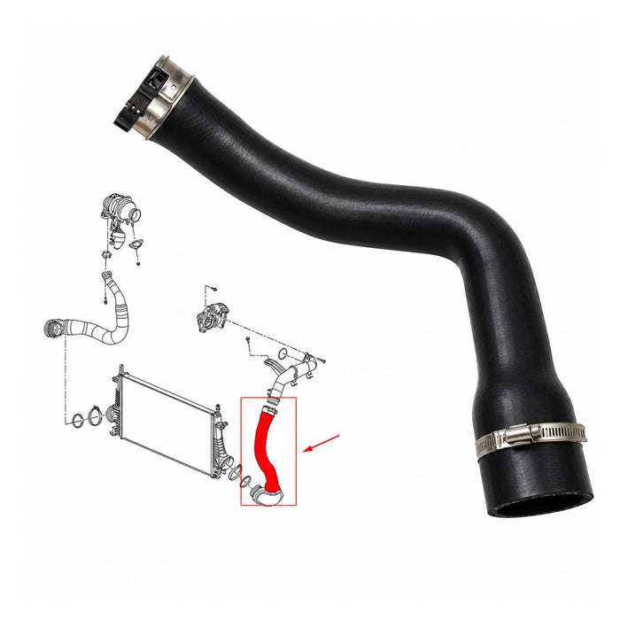Turbo Intercooler Hose Pipe Replacement  Vauxhall Insignia MK1 Tourer (2008–2017)
