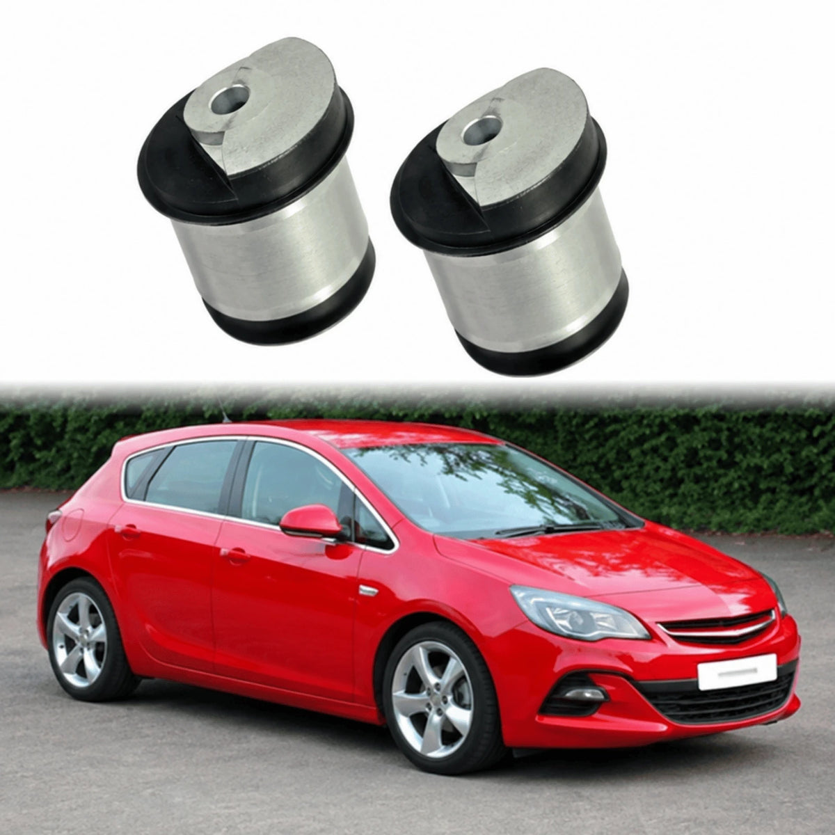 Image of rear trailing arm bush 13267215 for Vauxhall Astra H MK5 diesel models
