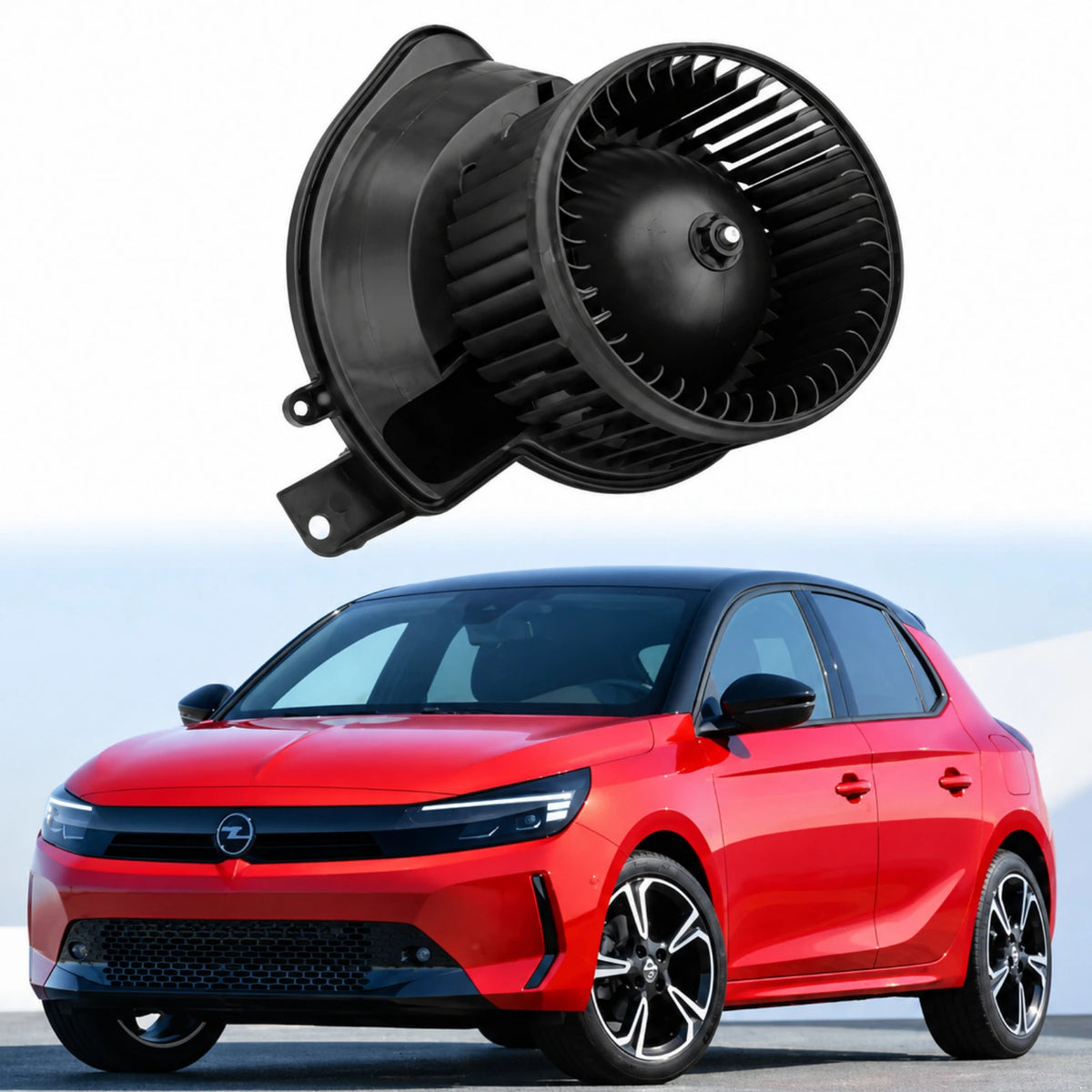 Image of cabin heater blower motor for Opel Corsa petrol diesel models 2006–2020