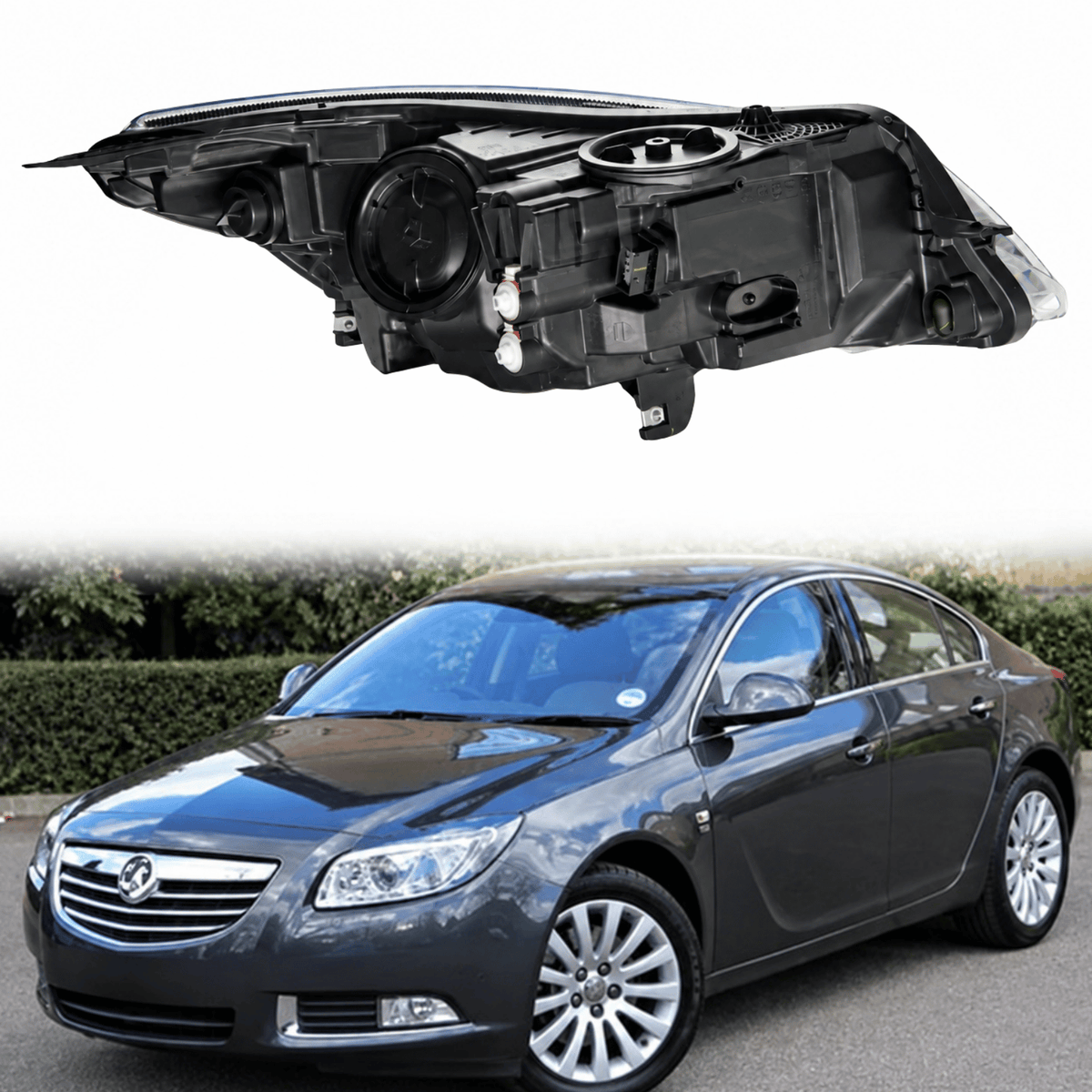 image of Opel Insignia Left Passenger Headlamp LED DRL Part 13409908