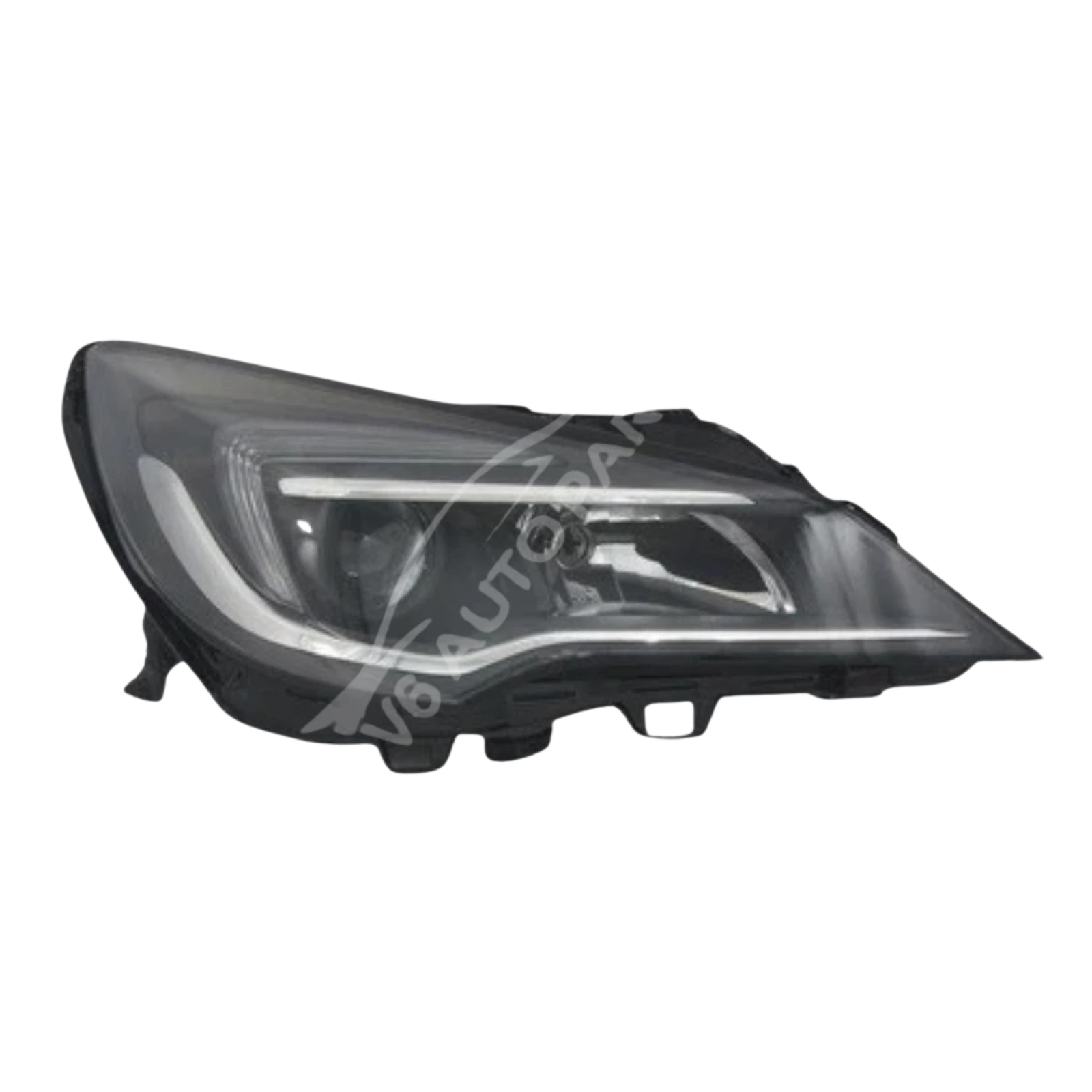 Vauxhall Astra Mk7 Headlight Halogen Black Inner (2015‑2020, Driver Side RHD)