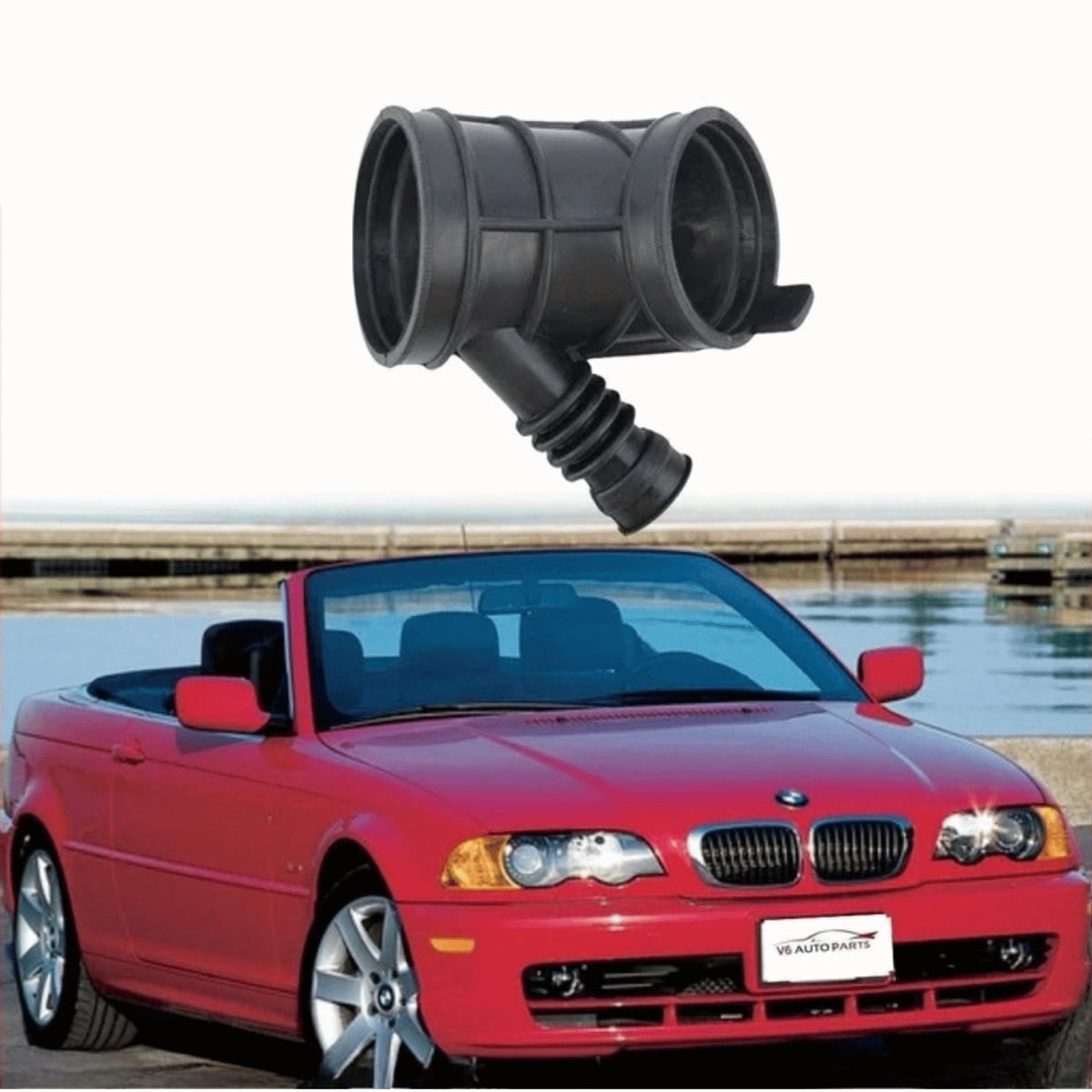 Image of 13541438759 throttle housing air intake hose for BMW 330Ci
