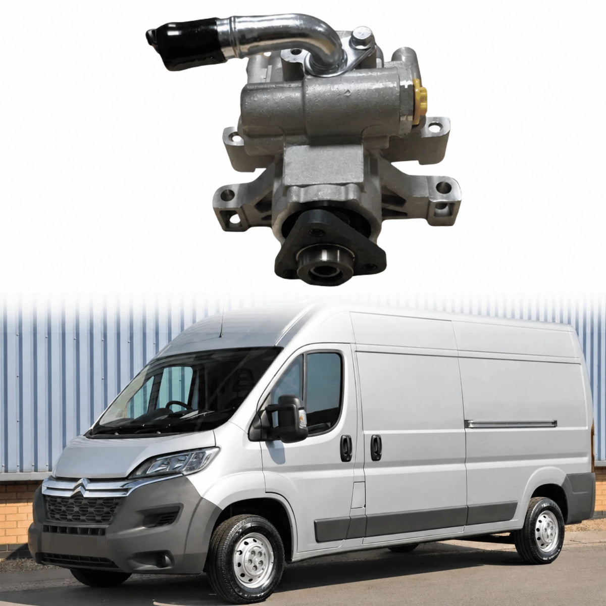 Image of power steering pump 1370733 for Ford Transit MK7 2.2 TDCi FWD