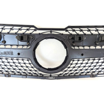 Schwarzer Frontstoßstangengrill für Mercedes Benz GLK-Klasse 2008–2012 X204 PreFacelift Sport