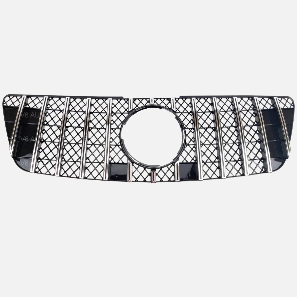 Front Radiator Sport GT Chrome Grille – Mercedes M-Class W164 ML320 ML350 ML550 (2009–2012)
