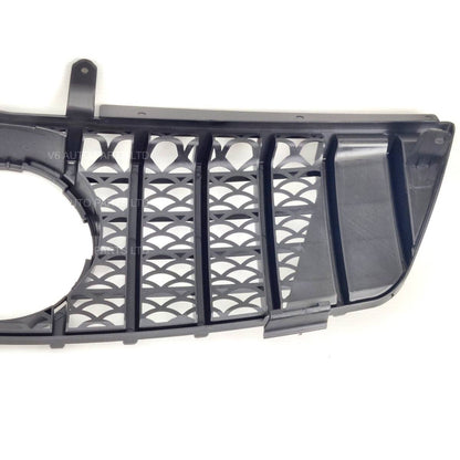 For Mercedes M-Class W164 GT Front Grille Gloss Black (ML320/ML350, 2005–2008 Pre-Facelift)