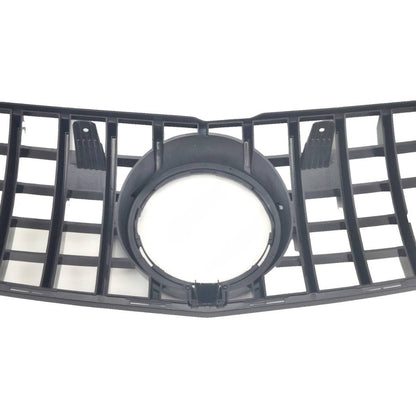 Front Bumper Gloss Black GT Grille – Mercedes GLS-Class X166 (2016–2019 AMG Distronic Style)