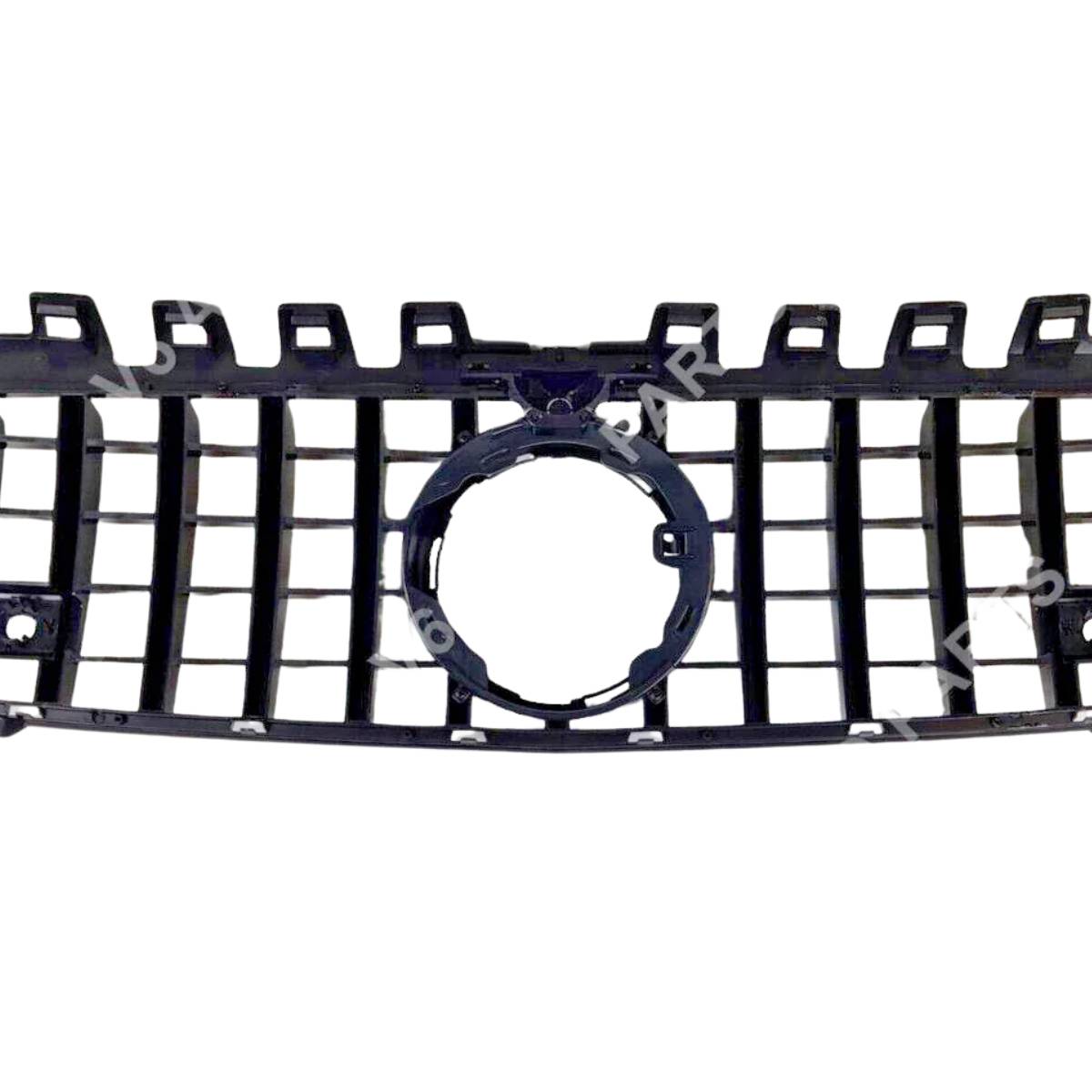 Mercedes‑Benz A‑Class W177/V177  Chrome Slats  GT Panamericana Front Radiator Grille – Fits A180, A200 (2018‑2023, Facelift, AMG Line)