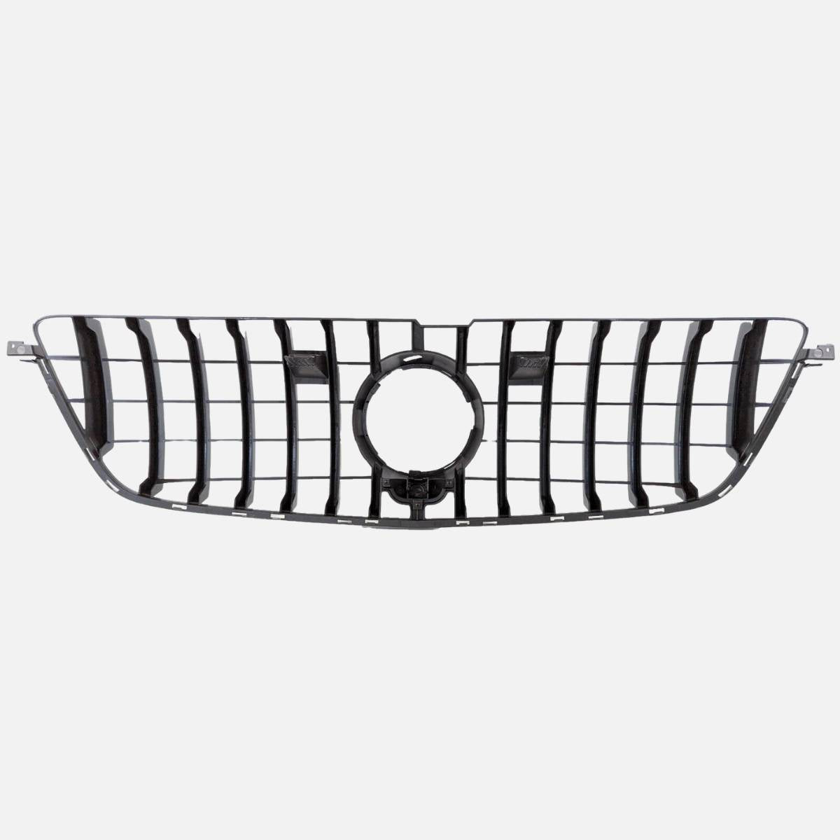 For Mercedes-Benz GL-Class X166 Front Radiator Grille – Panamericana GT Style (GL400, 2013–2016)