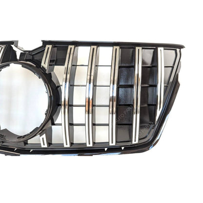 For Mercedes-Benz GL-Class X164 GT Front Bumper Chrome Grille (2009–2013 GL320 GL350 GL450 GL500)