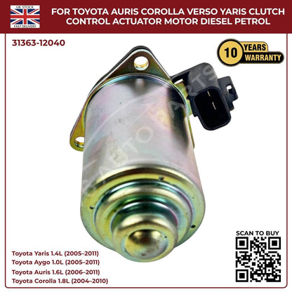 Clutch Actuator Motor for Toyota Auris Corolla Verso Yaris Vitz Aygo | OEM Ref 3136312040