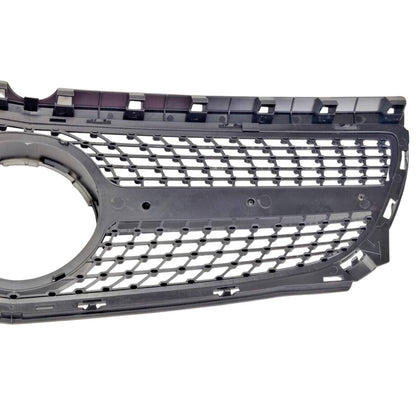 For Mercedes‑Benz B‑Class W246 B250 Front Radiator Diamond AMG‑Style Black Grille (2011–2014)