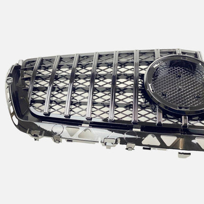 GT Panamericana Style Front Bumper Grille for Mercedes-Benz Sprinter 313 W906 (2013–2018 Facelift) – Gloss Black Radiator Grille Replacement