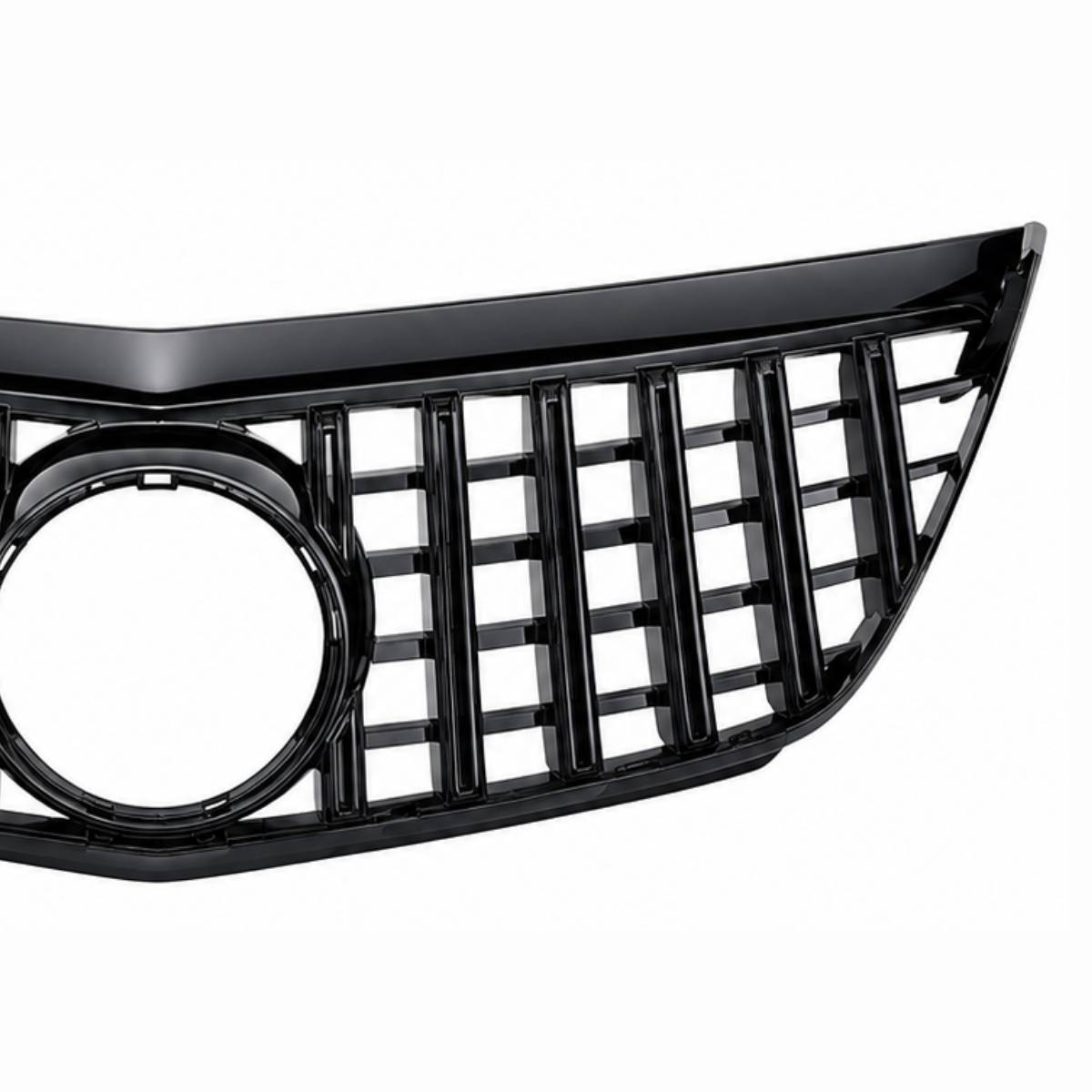 Mercedes-Benz B-Class W245 Front Bumper Panamericana GT Grille Chrome Slats (B170/B180, 2008–2011)