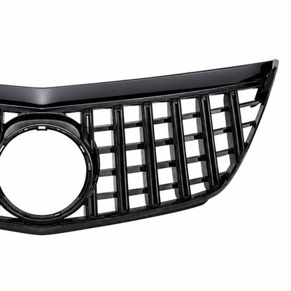 Mercedes-Benz B-Class W245 Front Bumper Panamericana GT Grille Chrome Slats (B170/B180, 2008–2011)