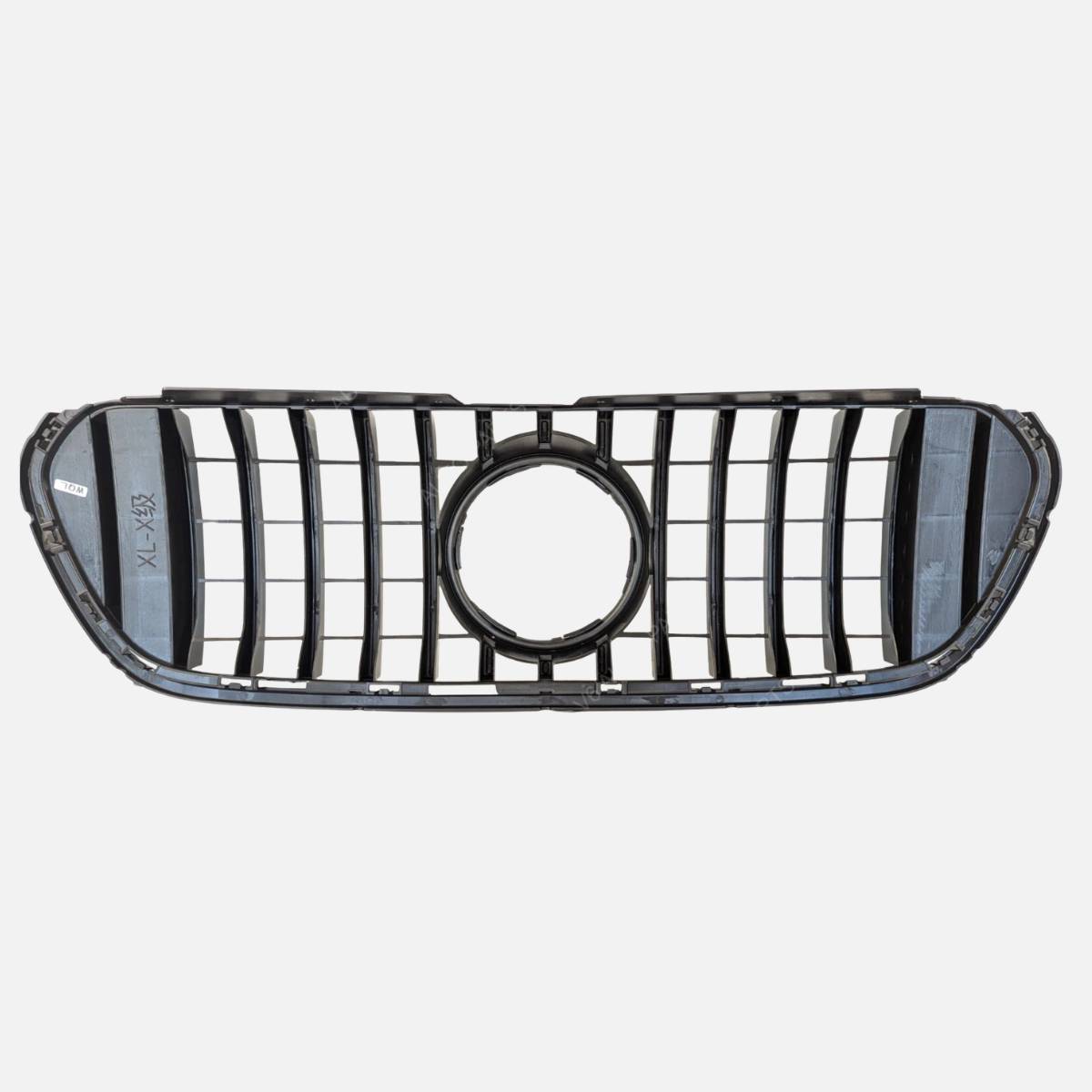 For Mercedes-Benz X-Class X470 Front Bumper GT Style Gloss Black Grille (2019–2022, 220d)