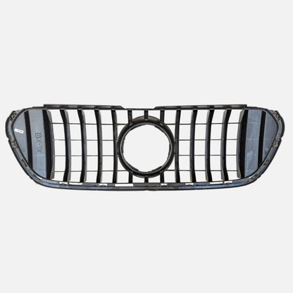 For Mercedes-Benz X-Class X470 Front Bumper GT Style Gloss Black Grille (2019–2022, 220d)