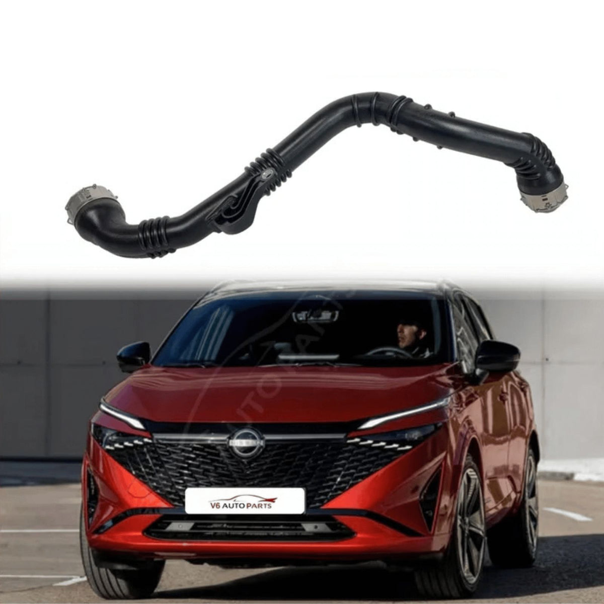 Image of 144602443R turbocharger air intake hose for Nissan Qashqai 1.5 dCi