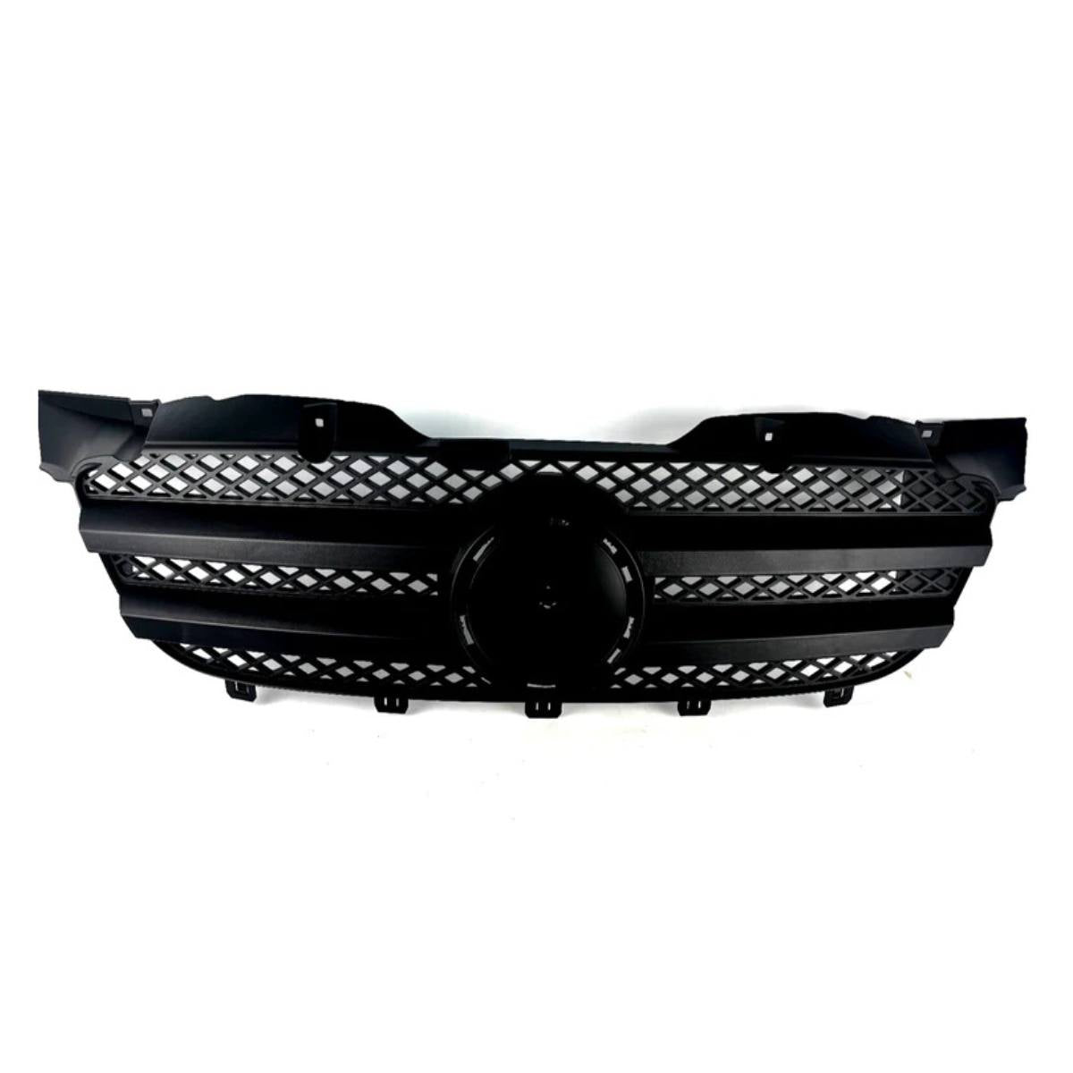 Black Front Radiator Grille – Mercedes Sprinter W906 2008–2013 (Pre‑Facelift, Standard Style)