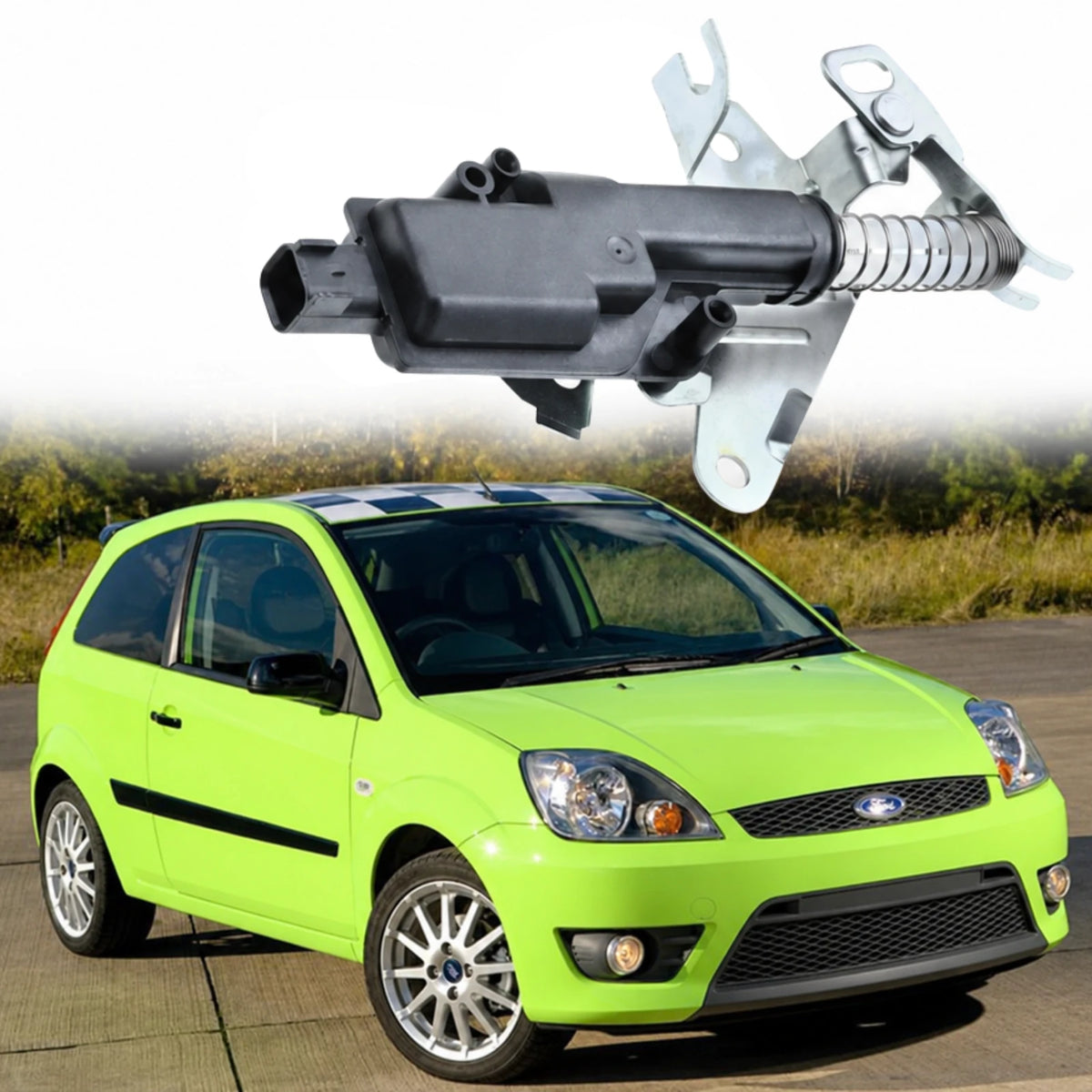 image of Ford Fiesta MK5 Tailgate Lock Motor Replacement 1481081