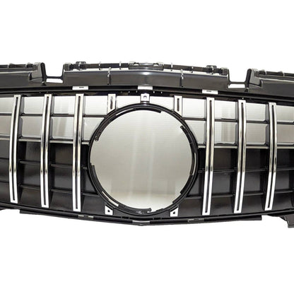 For Mercedes SLK-Class R172 GT-R Chrome Front Radiator Grille (2011–2016 SLK250, SLK55 AMG, SLK300 Pre-Facelift)