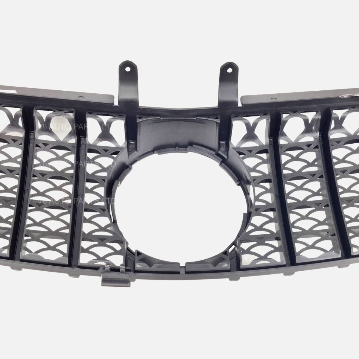 For Mercedes W164 ML-Class Front Bumper Chrome Sport Grille (2005–2008, ML550)