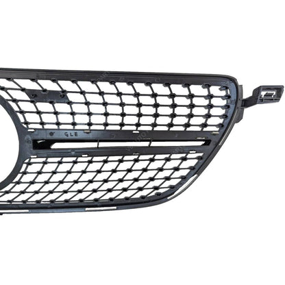 For Mercedes GLE-Class X292 GLE500 GLE400 Compatible Front Bumper Grille Coupe Facelift 2015-2018