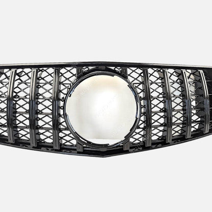 For Mercedes R-Class W251 AMG R300L Panamericana GT Front Bumper Grille – Gloss Black (2006–2010)