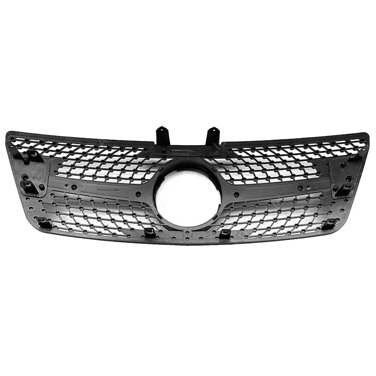 Front Bumper Diamond Black Grille – Fits Mercedes-Benz M-Class W164 (2009–2012 ML320)