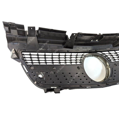 For Mercedes-Benz SLK R172 Front Bumper Grille – AMG Diamond Style Black (2011–2016, SLK200/SLK55 AMG Pre-Facelift)