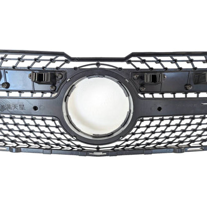 For Mercedes GLK‑Class X204 200CDI Front Radiator Grille (2008–2012 Pre‑Facelift, Chrome Finish)
