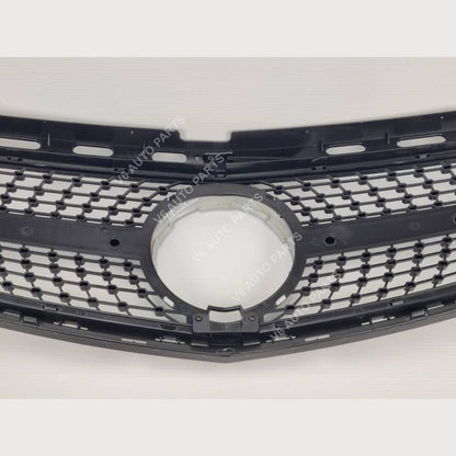 For Mercedes E‑Class W212 Diamond Front Grille – AMG Facelift E250 (2013–2016)